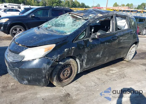 2014 Nissan Versa Note S (Sr) из США, поврежденный, VIN 3N1CE2CP6EL414013